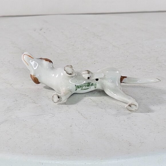 Vintage Erphila Germany Ceramic Hunting Dog Figurine Pointer Dog *Chipped Flaw* - Picture 7 of 9